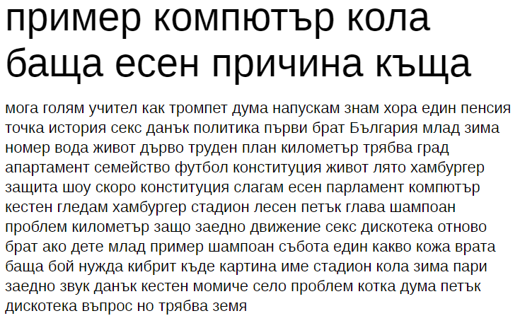 Liberation Sans-Regular Cyrillic Font