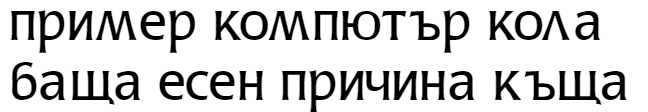 Timok Cyrillic Font