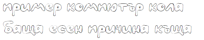 LC Blowzy Cyrillic Font